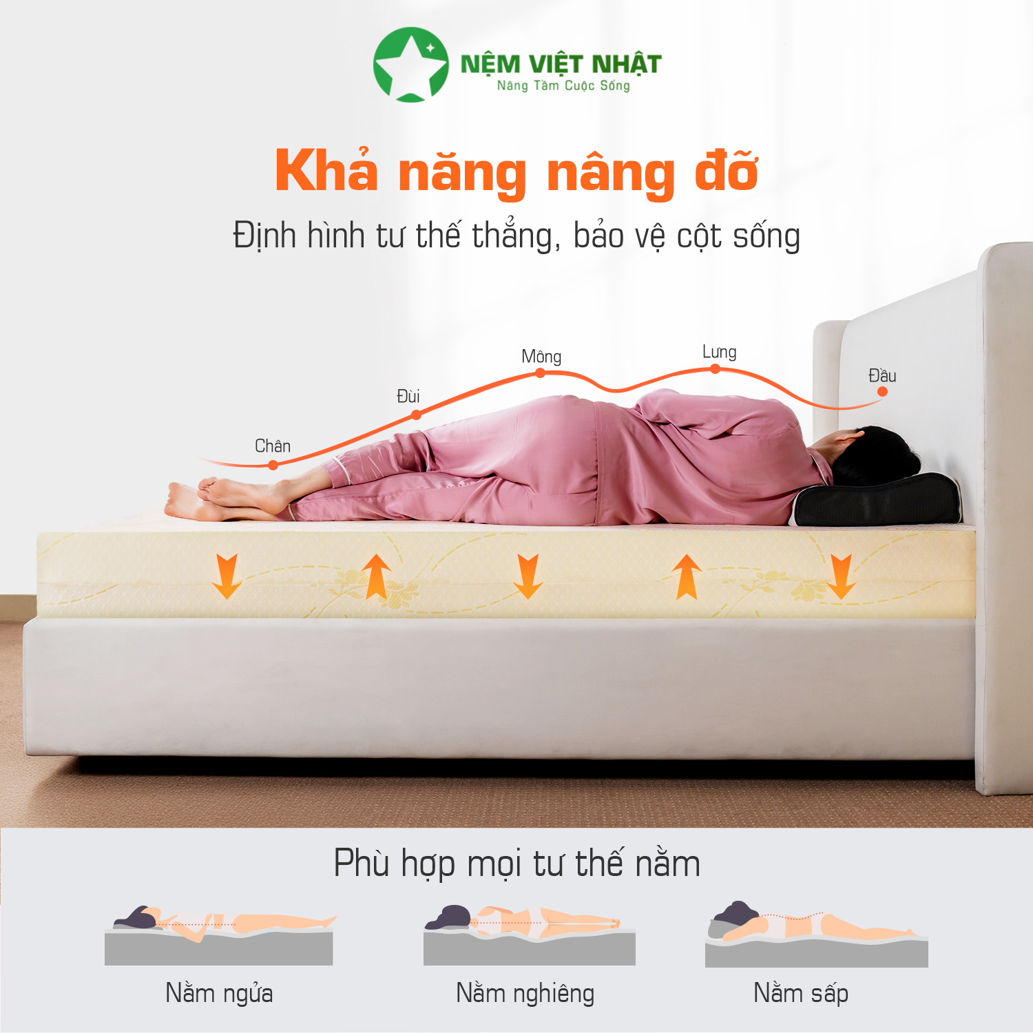 Nệm Foam Việt Nhật Latex Gold – ảnh 30