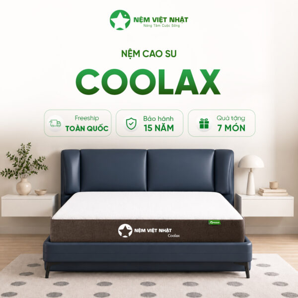 Nệm Cao Su Việt Nhật Coolax – ảnh 1