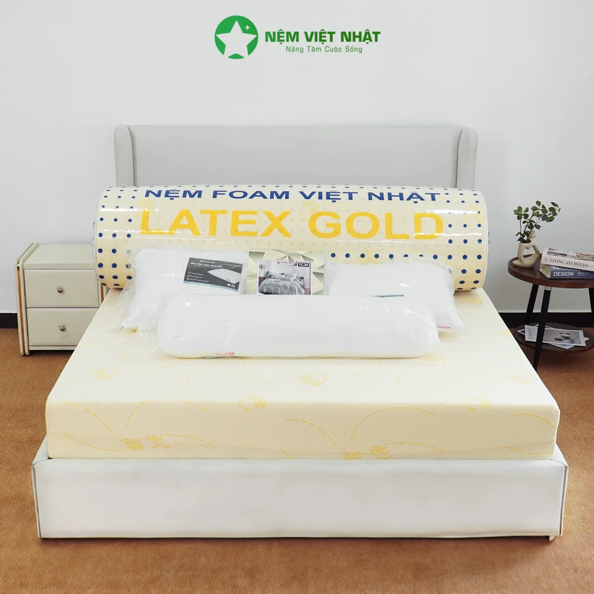 Nệm foam Việt Nhật Latex Gold